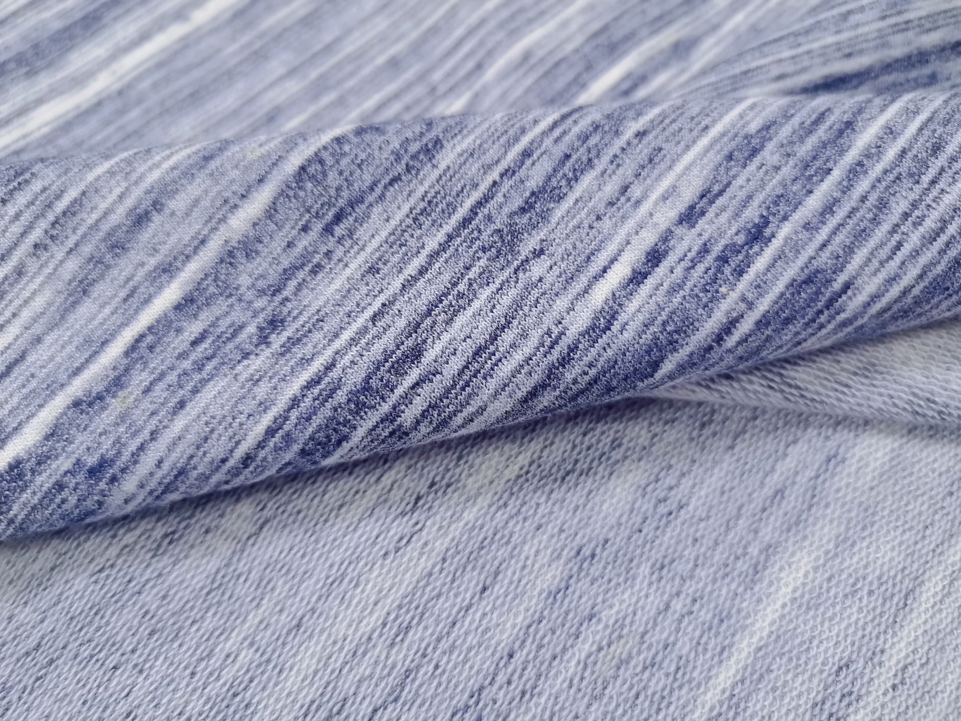 Segment Color French Terry Fabric