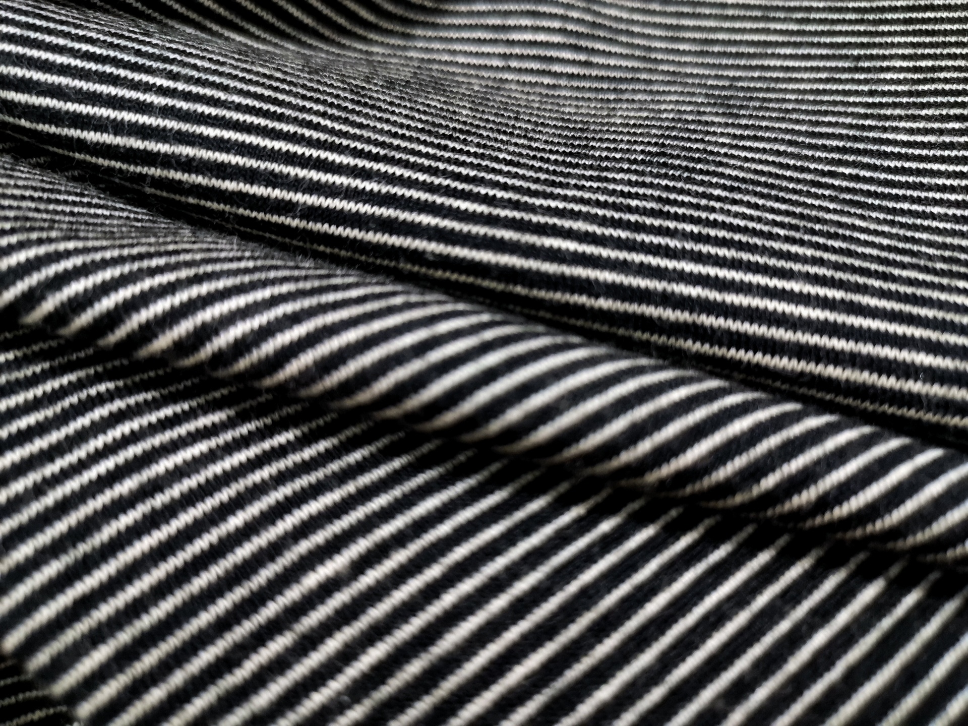 Color-Stripes Single Jersey Fabric