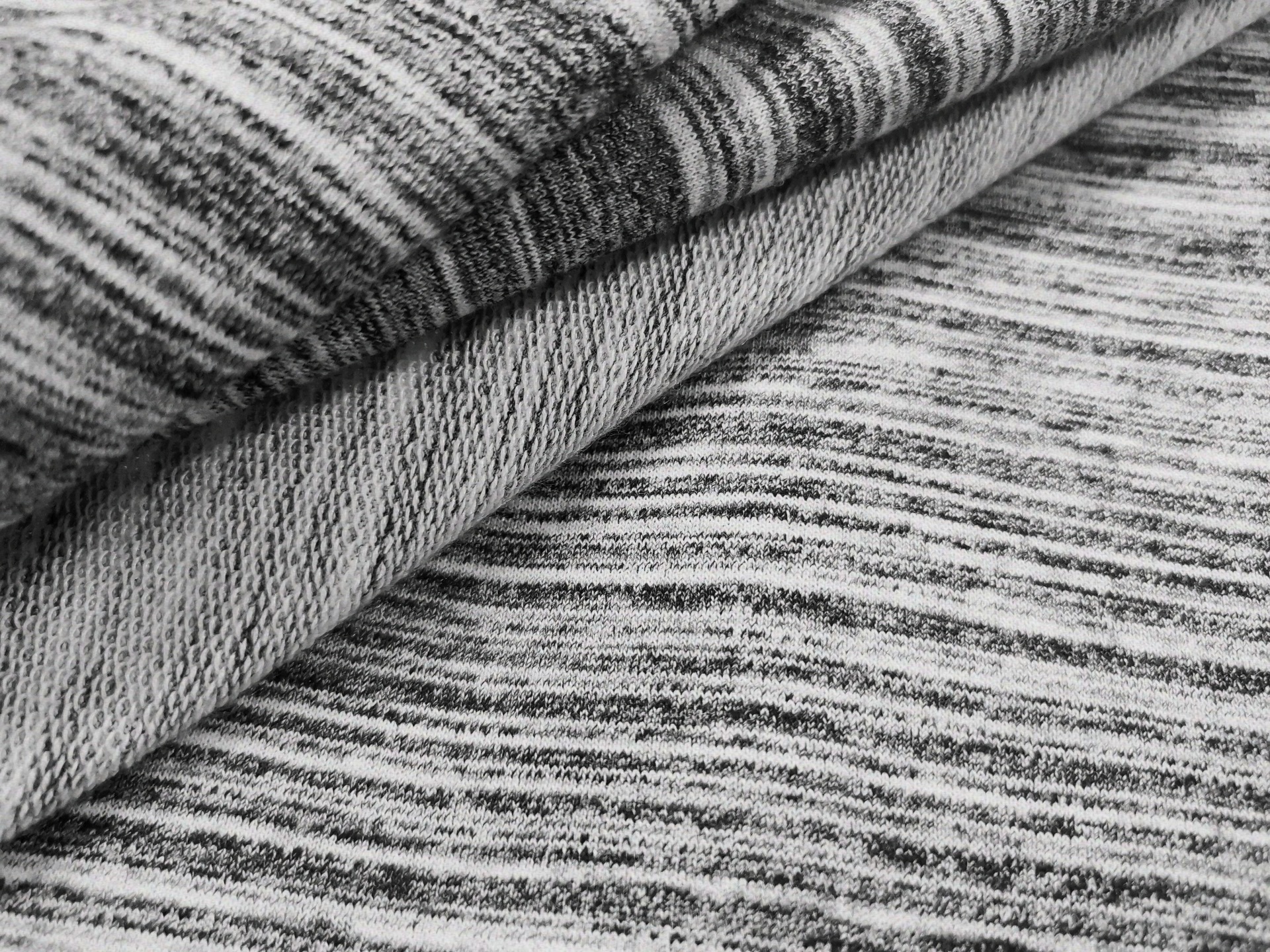 Segment Color French Terry Fabric