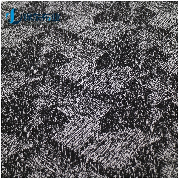 100% Polyester Bonded Fabric Jacquard fleece Knit Fabric
