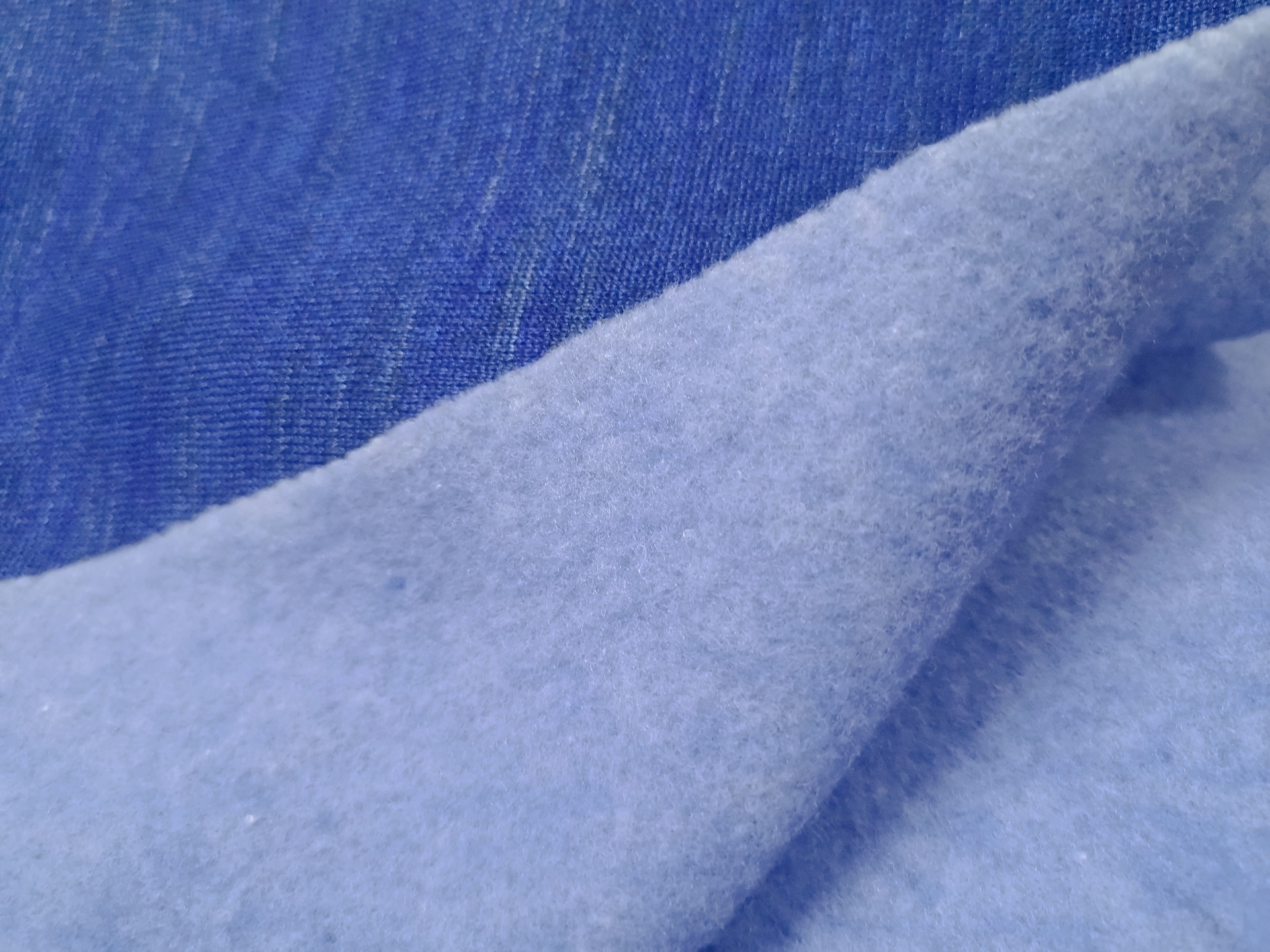 TC 85/15 Segment Color Fleece Fabric For Hoodie