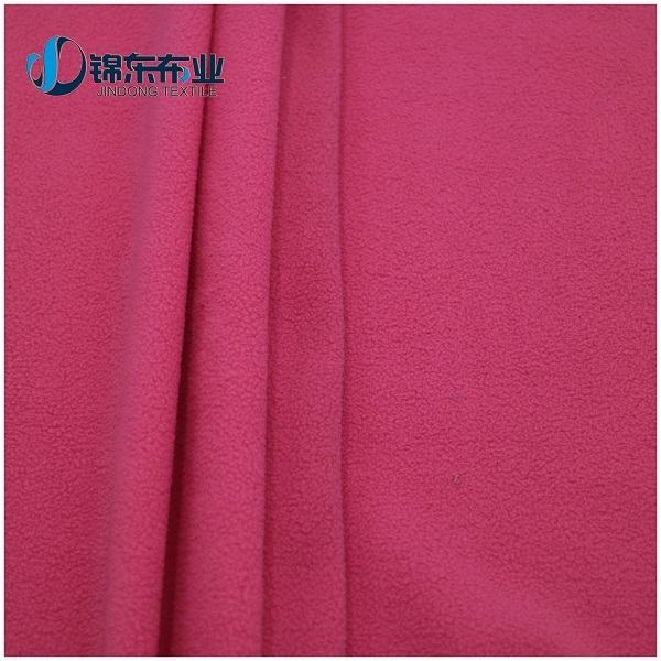 Polyester Spandex Interlock Polar Fleece Fabric