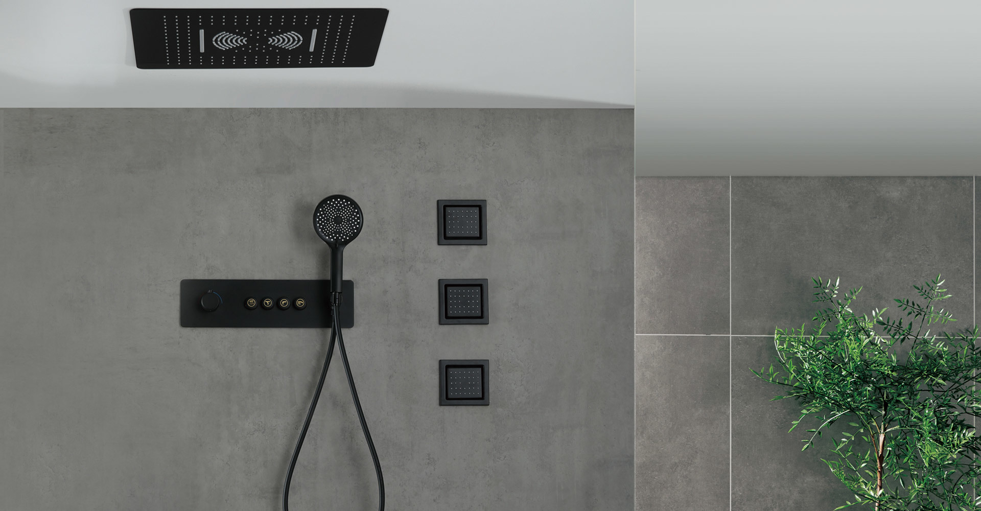 Thermostatic Shower Set