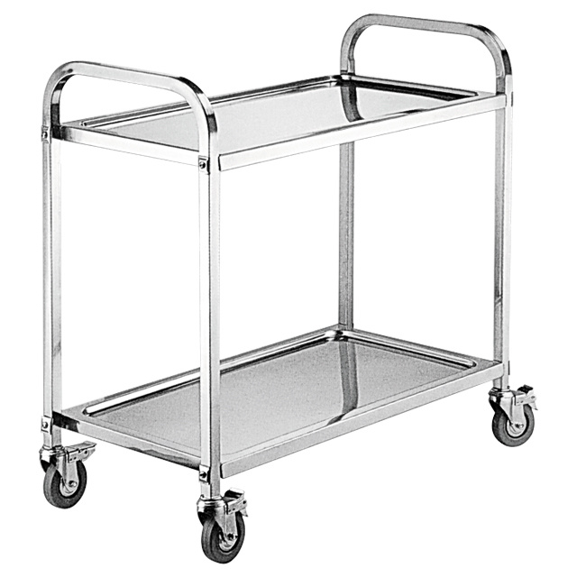 Assembled 2 Tiers Dining Cart BN-T22 Assembled 2 Tiers Dining Cart BN-T22