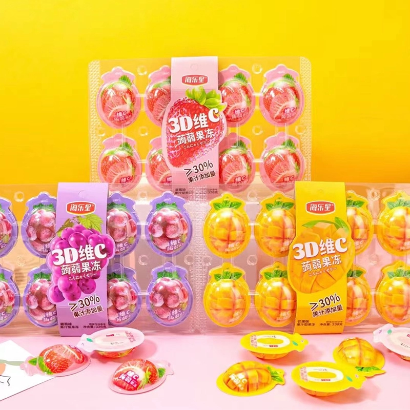 3D V-C Konjac Jelly - Mango / Strawberry / Grape