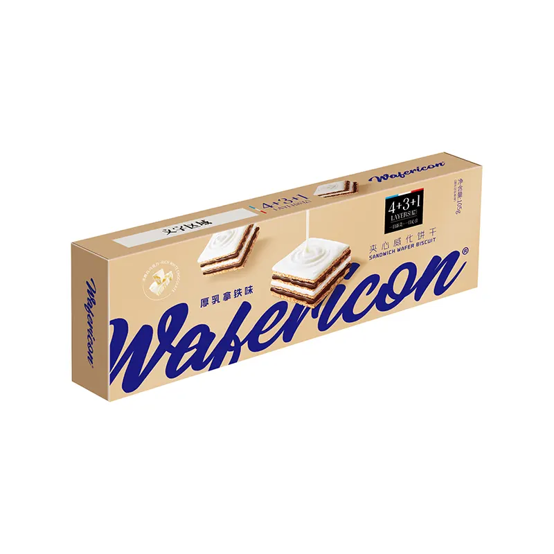 Wafericon 威化夹心饼干（白巧克力涂层）