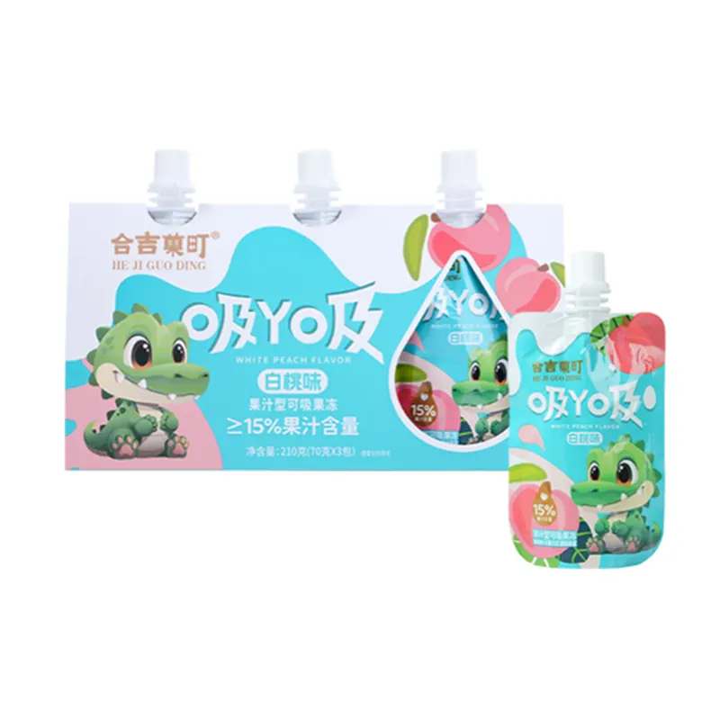 Three-in-one pack, refreshing and enjoyable (White Peach flavor)