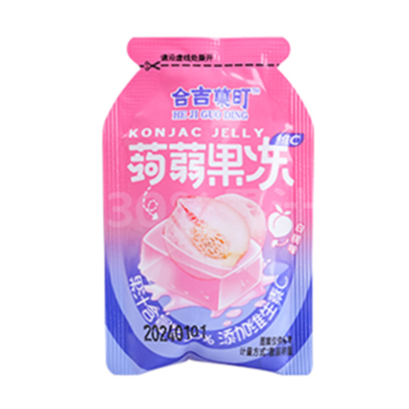 Bulk Vitamin C Konjac Fruit Juice Jelly (White Peach Flavor)