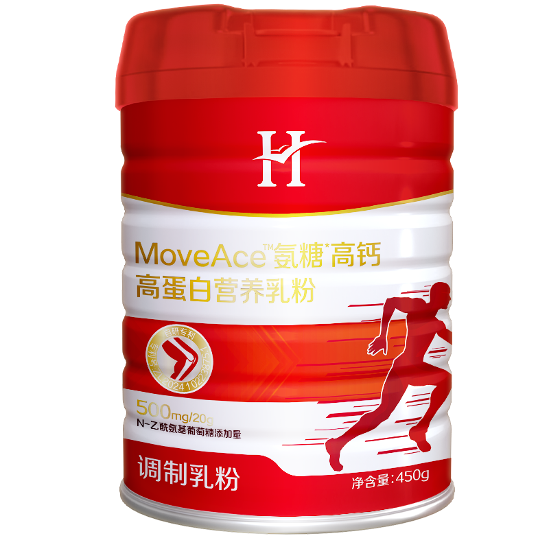 MoveAce™氨糖*高钙高蛋白营养乳粉