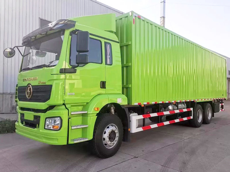 Hot Selling China Brand Shacman H3000 380hp 6x4 10 Tons Van Cargo Truck Price