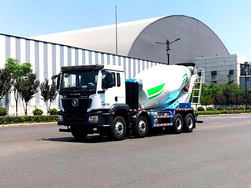 2024 New Trucks Shacman M3000S 8x4 New Energy Concrete Mixer Truck for Ready Sale
