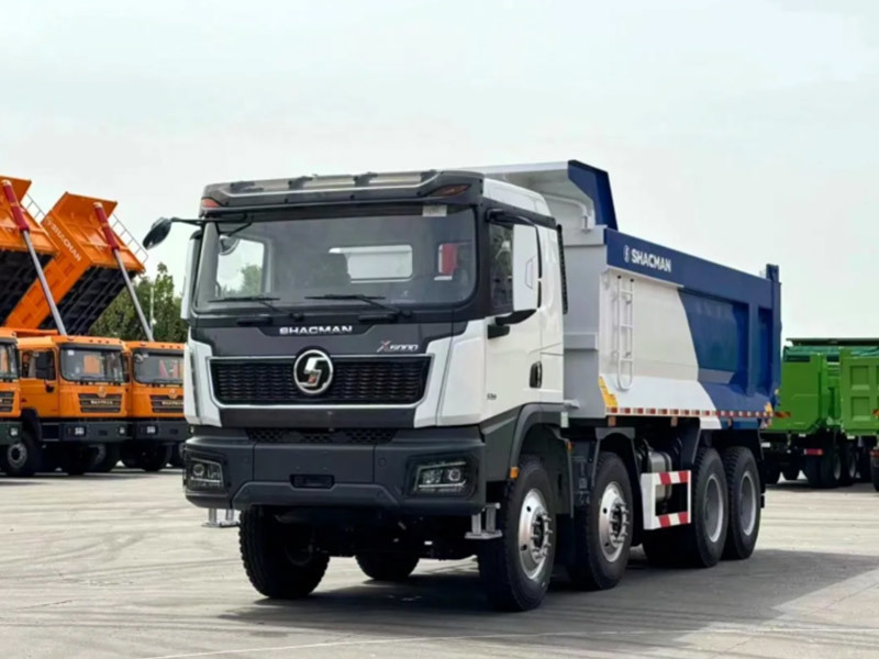 SHACMAN High-horsepower Dump Trucks Roam Western South America