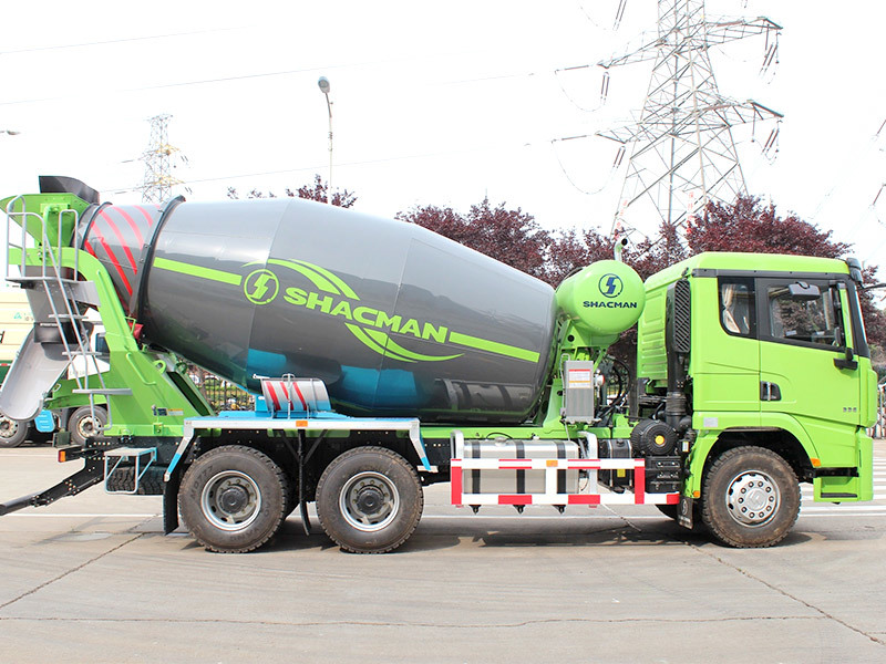 Export Shacman X5000 6X4 10m3 Concrete Mixer Truck Deliver Concrete Construction Concrete Transmit Truck