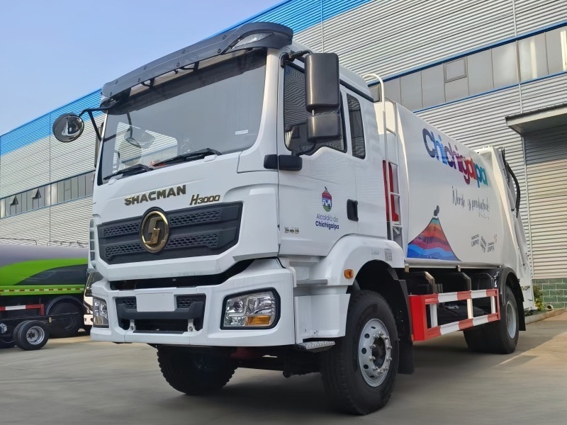 Shacman H3000 New Garbage Compactor Truck with Diesel Engine Waste Collection Transportation Garbage Truck