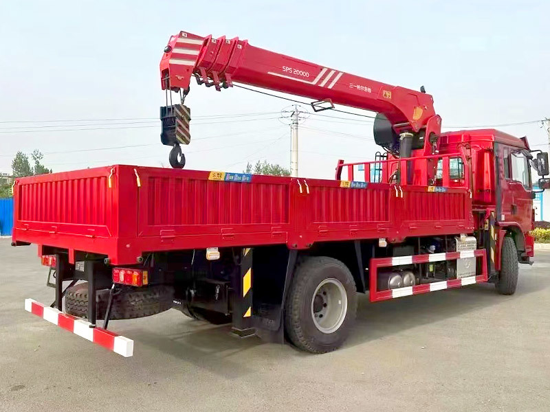 Hot Sale Shacman 4x2 L3000 Crane Cargo Truck Cheap Price Good Quality Crane Truck