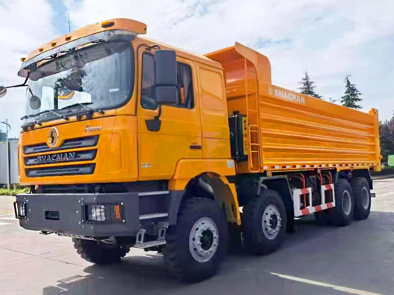 Camions à benne basculante diesel du camion à benne basculante de la Chine Shacman 8X4 430hp Shacman F3000 8x4 à vendre