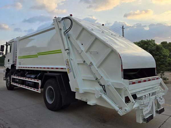Shacman H3000 Compression Garbage Truck 4x2 Garbage 340Hp Euro II
