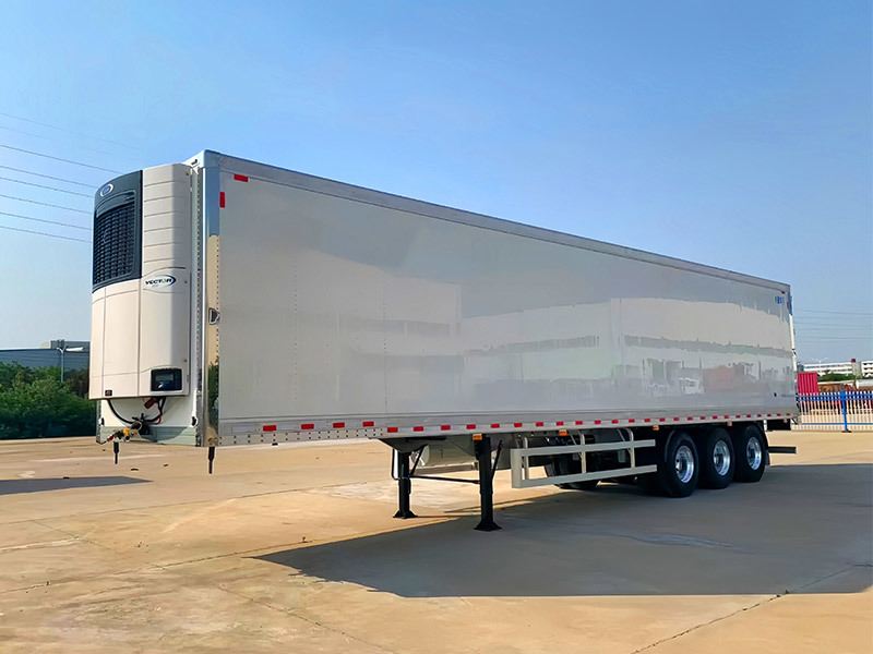Refrigerated Trailer Food Freezer Truck Food Semi Trailer for Sale