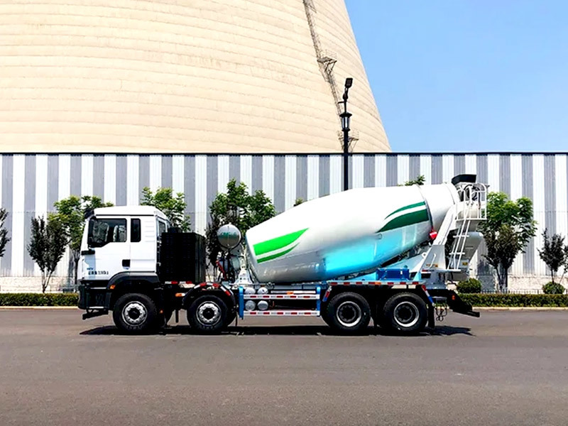 2024 New Trucks Shacman M3000S 8x4 New Energy Concrete Mixer Truck for Ready Sale