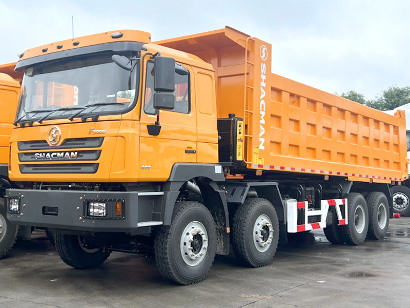 Nouveau camion à benne basculante de Shacman F3000 8x4 400hp de camion à benne basculante de Shacman à vendre