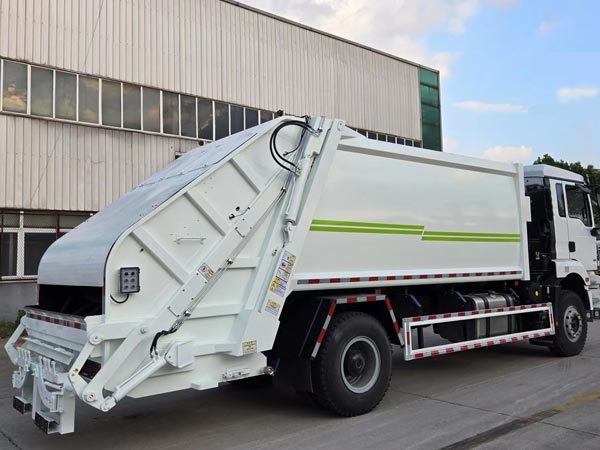 Shacman H3000 Compression Garbage Truck 4x2 Garbage 340Hp Euro II