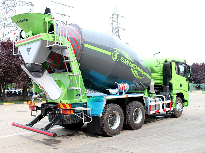 Export Shacman X5000 6X4 10m3 Concrete Mixer Truck Deliver Concrete Construction Concrete Transmit Truck
