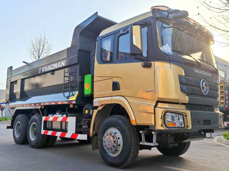 Yellow 30ton Dump Truck Shacman X3000 6x4 Truck WEICHAI 380Hp EuroII