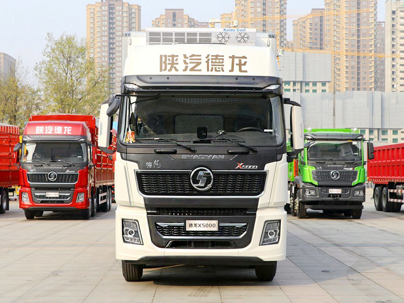 High Quality 8x4 New Shacman Euro II to Euro V X5000 Refrigerated Cargo Freezer Truck For Logistics