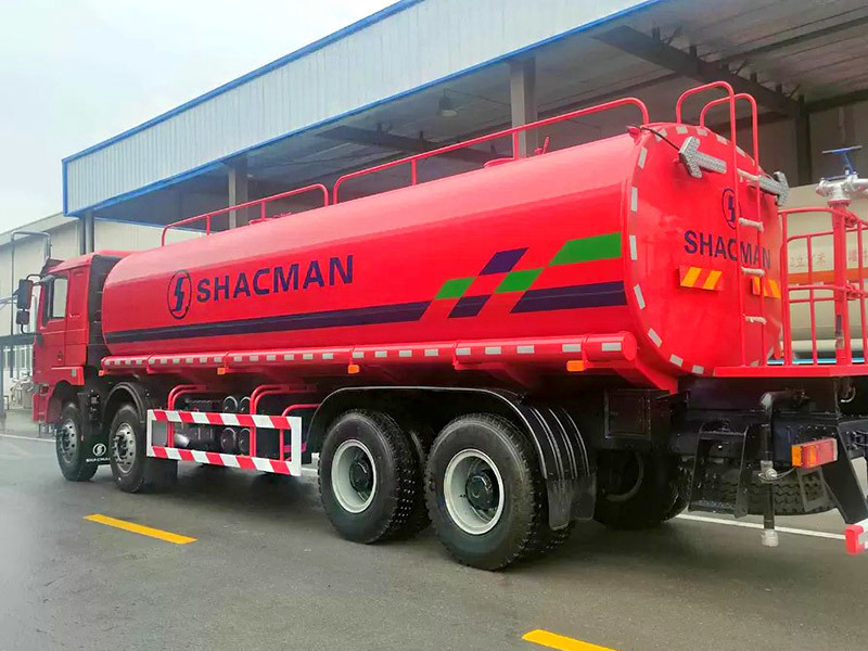 Shacman F3000 8X4 Water Tank Truck Sprinkler Bowser Water Transportation