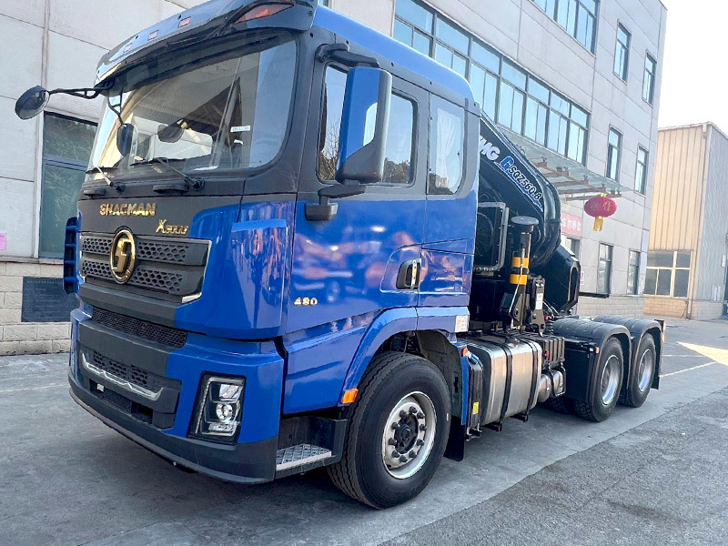 Crane Trucks Shacman X3000 Crane Cargo Truck 6x4 Truck Euro Ⅵ X3000
