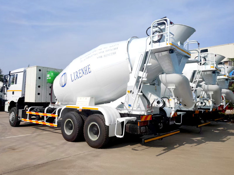 Brand New Shacman H3000 6x4 10wheels CNG Engine Concrete Agitator Concrete Mixer Truck