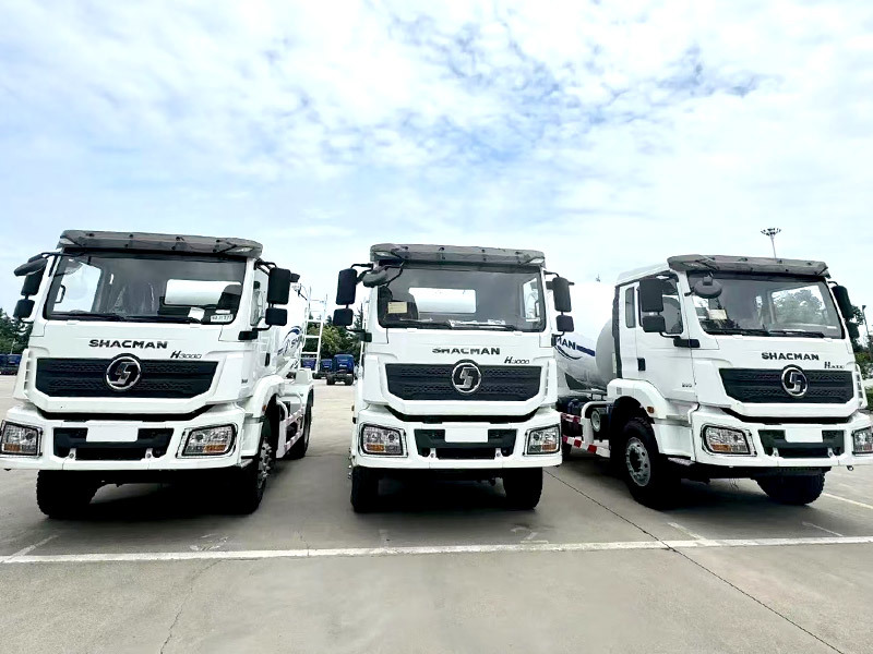 Shacman 5cbm 4x2 H3000 Concrete Mixer Truck