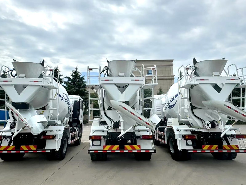 Shacman 5cbm 4x2 H3000 Concrete Mixer Truck