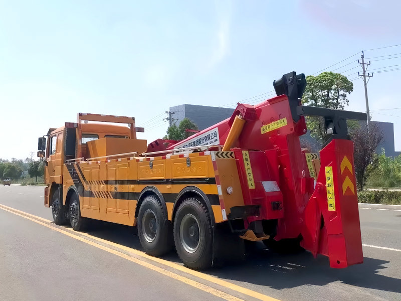 Shacman F3000 12 Wheels 8x4 Twin Steer 20 Tons 25 Tons Wrecker Tow Truck For Sale In Tanzania