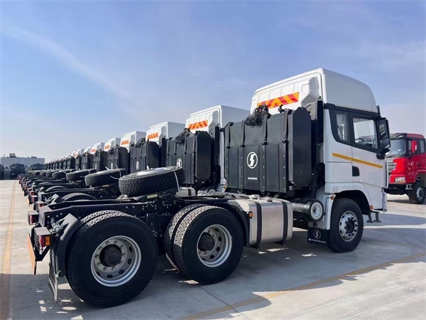Good Condition Shacman X3000 Tractor Truck 6x4 Trailer Head Shackman 430HP In Tanzania