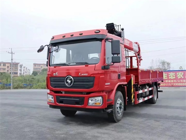 Hot Sale Shacman 4x2 L3000 Crane Cargo Truck Cheap Price Good Quality Crane Truck