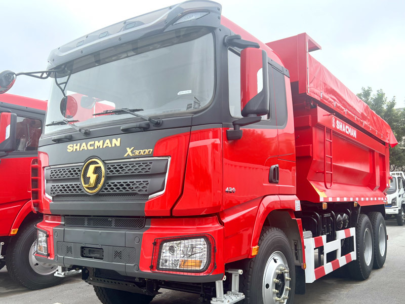 Shacman X3000 6X4 Tipper Dump Truck Right Hand Drive Cummins Engine