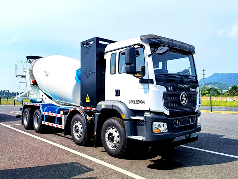 2024 New Trucks Shacman M3000S 8x4 New Energy Concrete Mixer Truck for Ready Sale