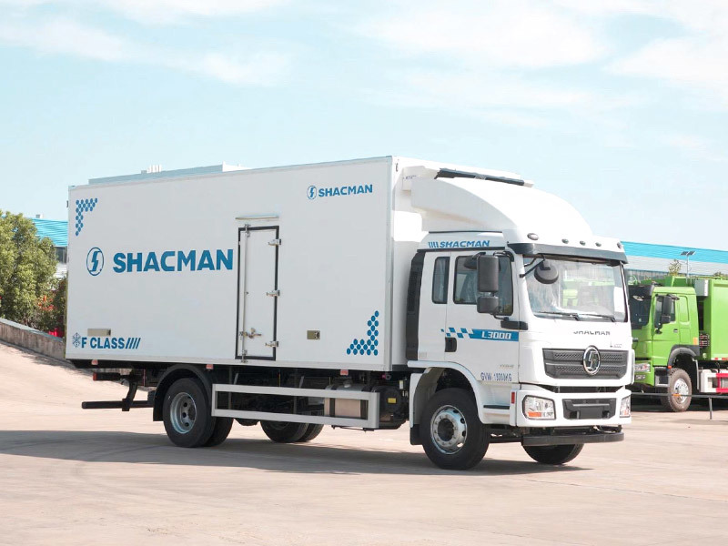 Excellent Truck Shacman L3000 Refrigerator Truck 4x2 185HP Euro 2 Right Hand Drive