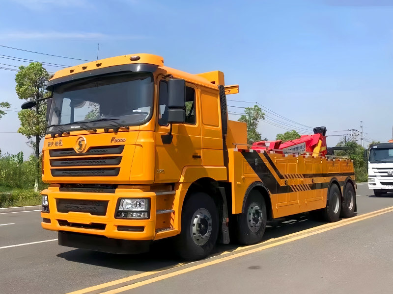 Shacman F3000 12 Wheels 8x4 Twin Steer 20 Tons 25 Tons Wrecker Tow Truck For Sale In Tanzania
