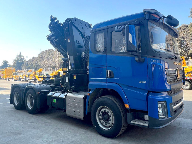 Crane Trucks Shacman X3000 Crane Cargo Truck 6x4 Truck Euro Ⅵ X3000