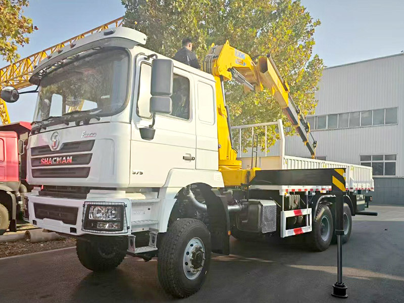 Factory Supply Shacman F3000 6X4 Crane Cargo Truck with Crane 340hp Engine