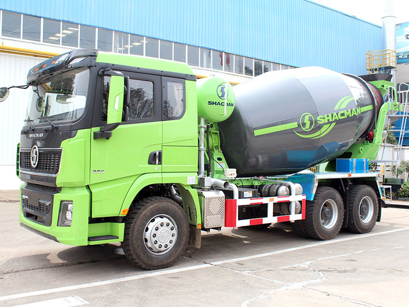Export Shacman X5000 6X4 10m3 Concrete Mixer Truck Deliver Concrete Construction Concrete Transmit Truck