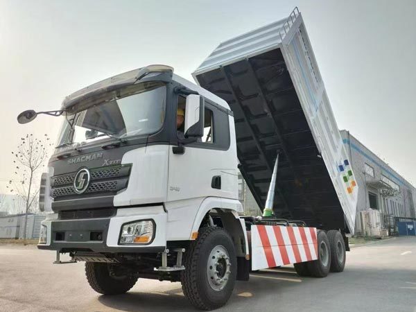 SHACMAN Construction Dump Truck X3000 6x4 Tipper front lift