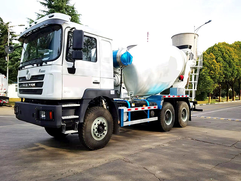 El nuevo mezclador concreto 8m3 10m3 F3000 6X4 10 del camión de SHacman rueda el camión del mezclador concreto