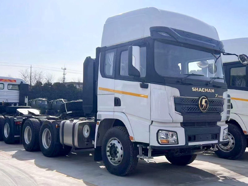 Good Condition Shacman X3000 Tractor Truck 6x4 Trailer Head Shackman 430HP In Tanzania