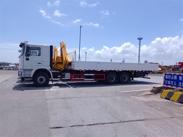 Shacman F3000 6X4  Cargo Truck with Crane 10 tons to 20 tons