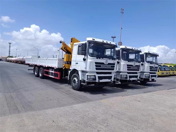 Shacman F3000 6X4  Cargo Truck with Crane 10 tons to 20 tons