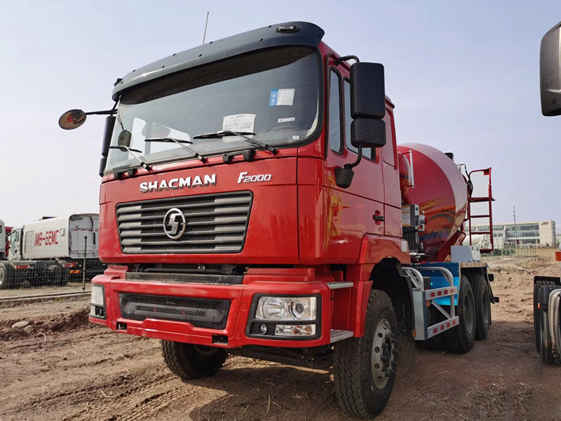 China Shacman 45m³ F2000 6X4 10 Wheels Euro2 Concrete Mixer Truck Hot Sale