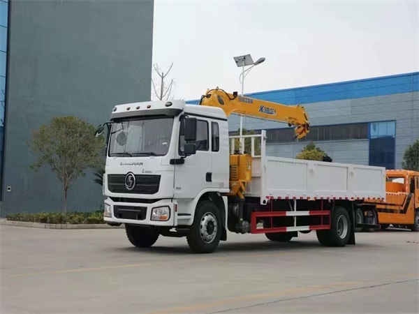Shacman L3000 Crane Cargo Truck 4x2 Small Crane Truck 210hp Euro Ⅲ